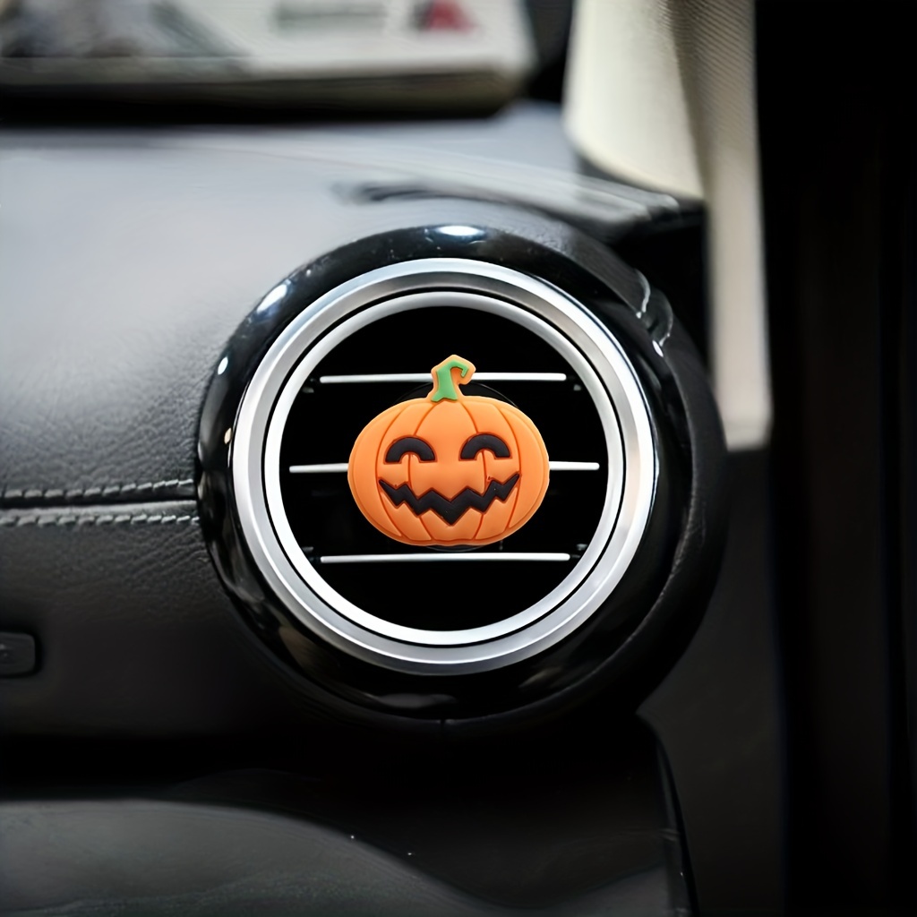 Jack-O-Lantern Steering Wheel Cover