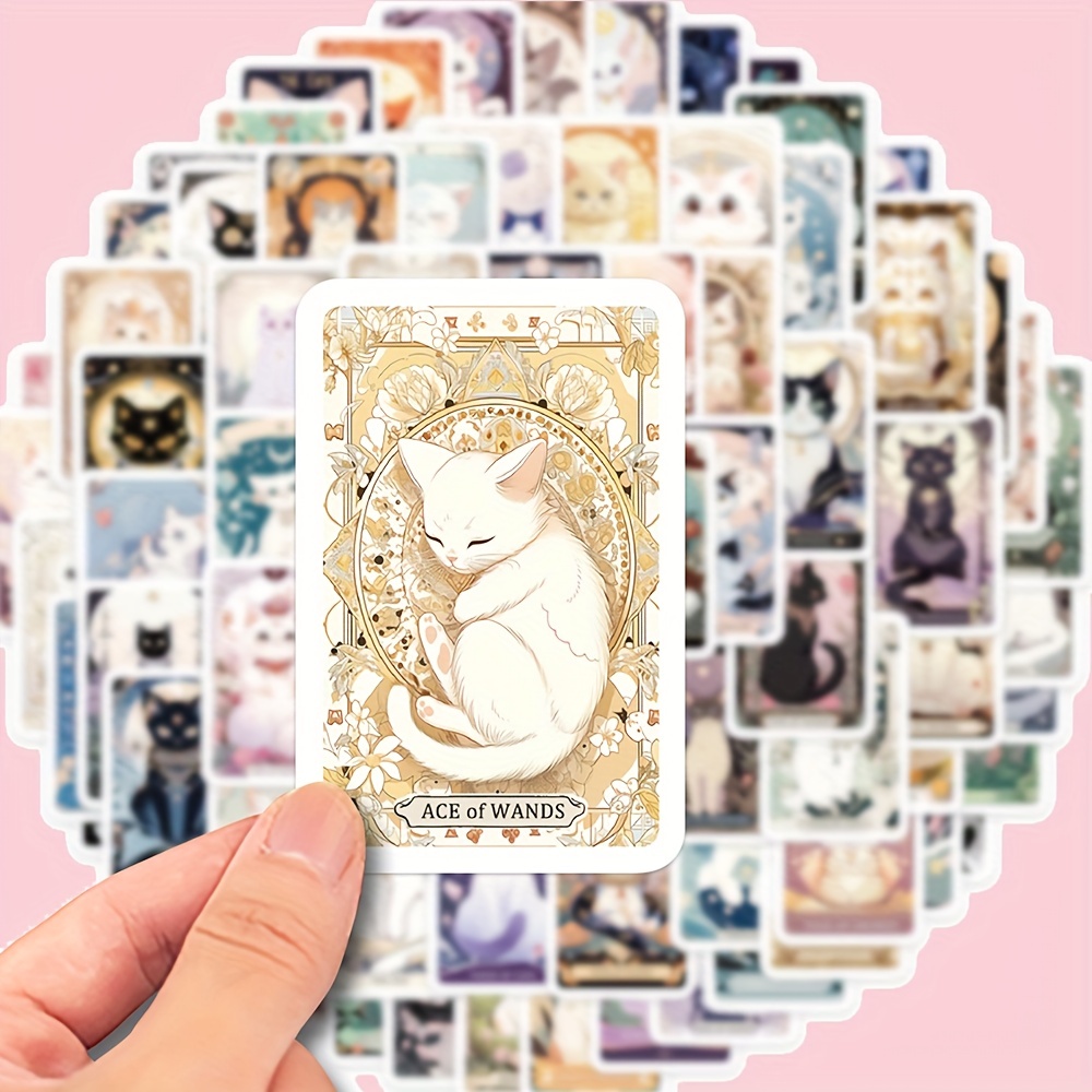 Tarot Card Stickers Perfect For Diy Arts Crafts Scrapbooking - Temu