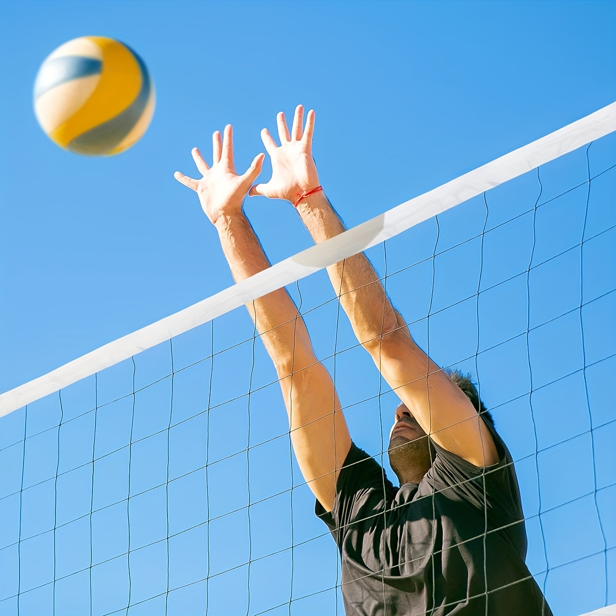 Redes de voleibol, red profesional de voleibol, red de repuesto portátil de  voleibol para patio trasero, escuela, deportes, playa, piscina, juego de