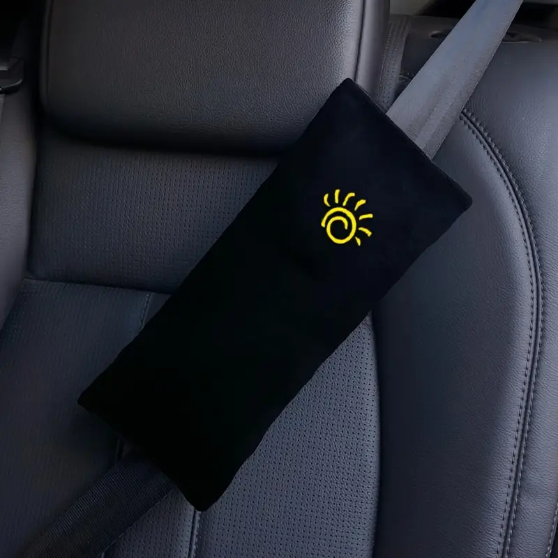 Child Seat Belt Shoulder Guard Plush Silk Cotton Pillow Car Seat