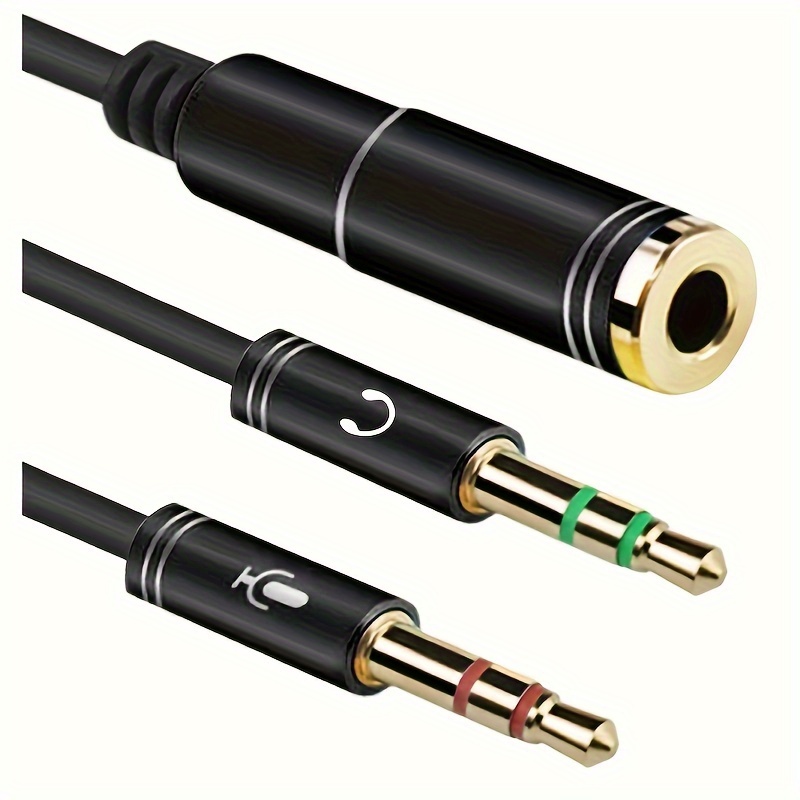 Cable Micrófono Divisor Auriculares 3 5 Mm Computadora - Temu Chile