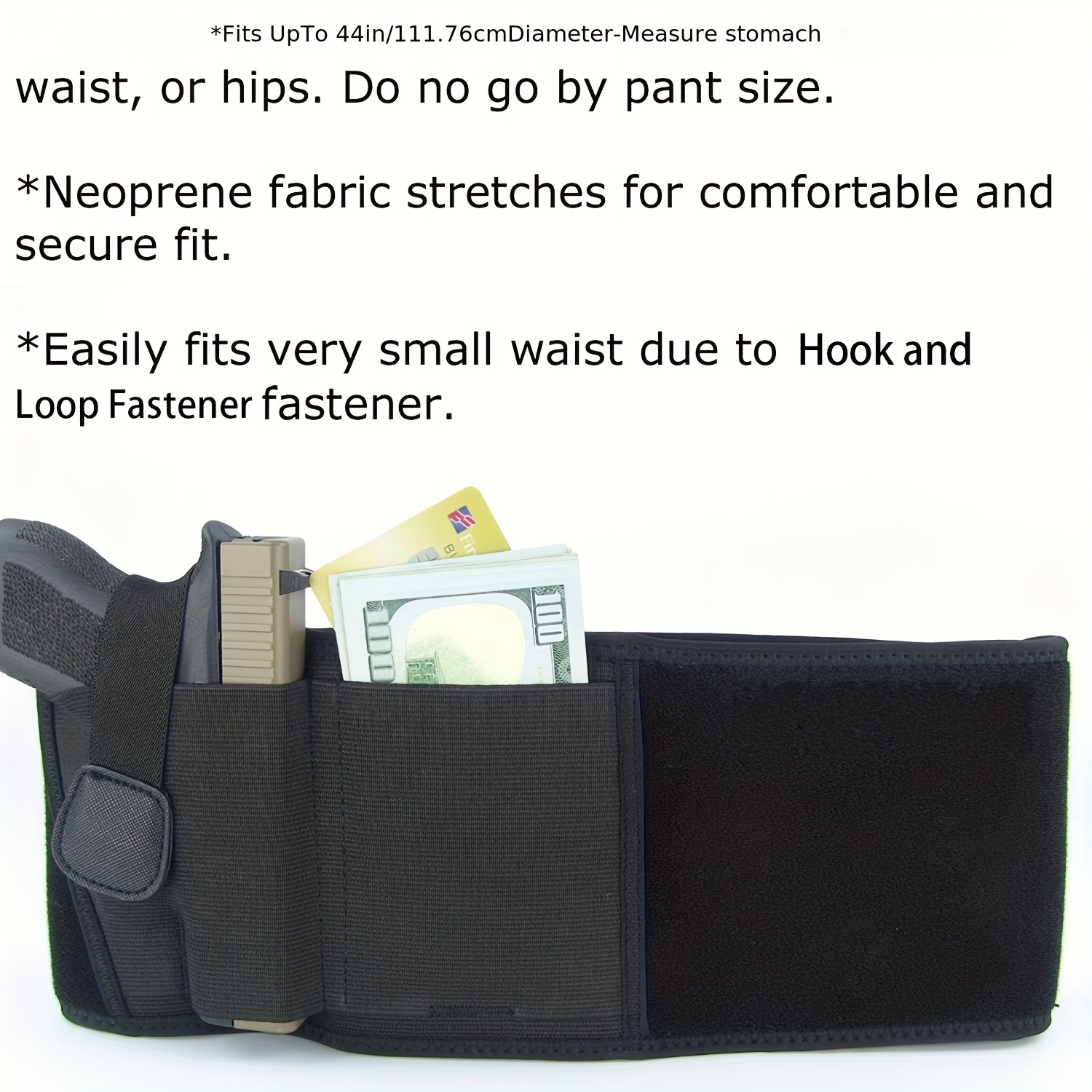 Holster Concealed Carrying Male Female Neoprene Comfortable - Temu