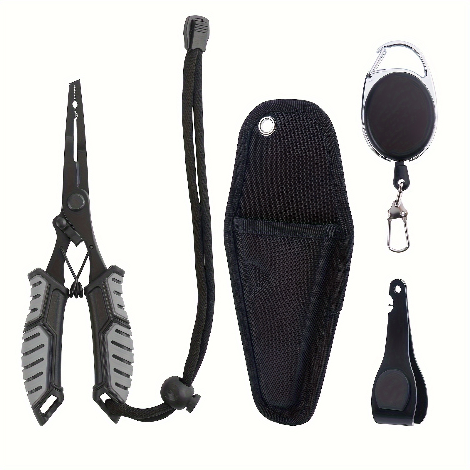 Fly Fishing Pliers with protective sheath and lanyard - Tie N Fly