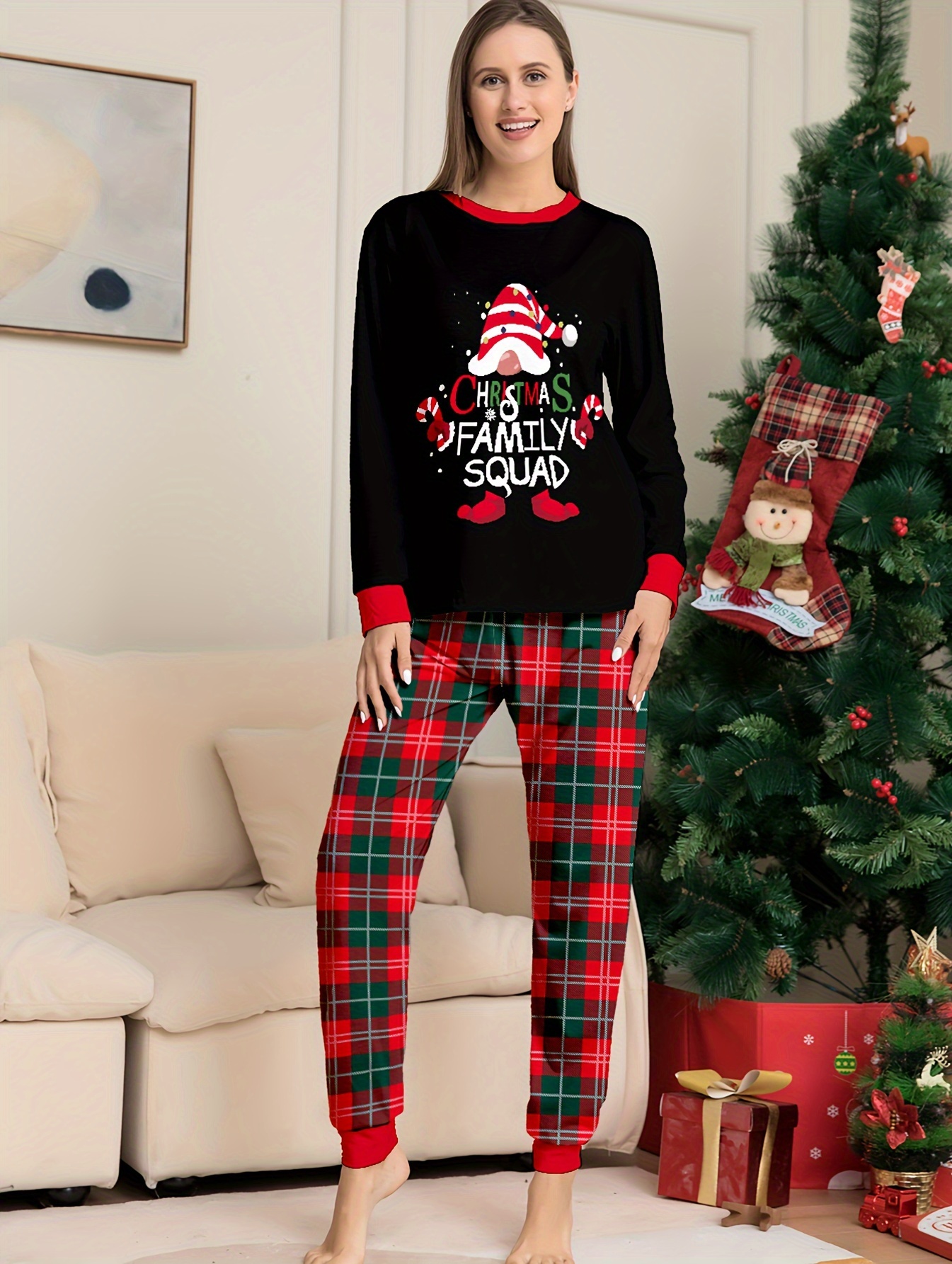 Vintage Wonderland” Matching Christmas Pajamas – lizzyanderindesigns