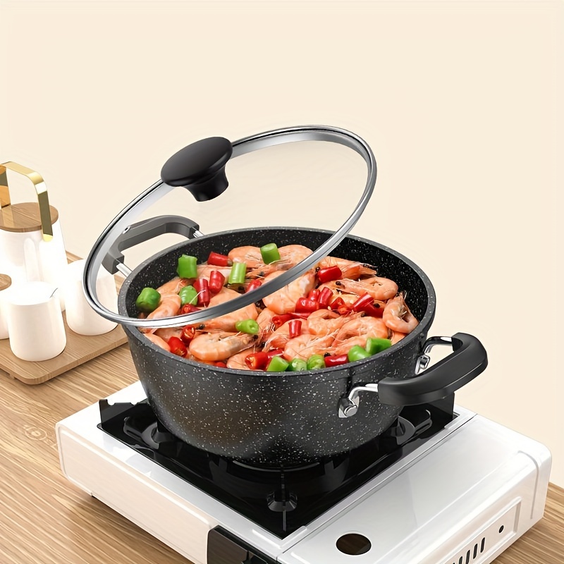 Maifan Stone Pot Non stick Soup Pot Frying Pot - Temu