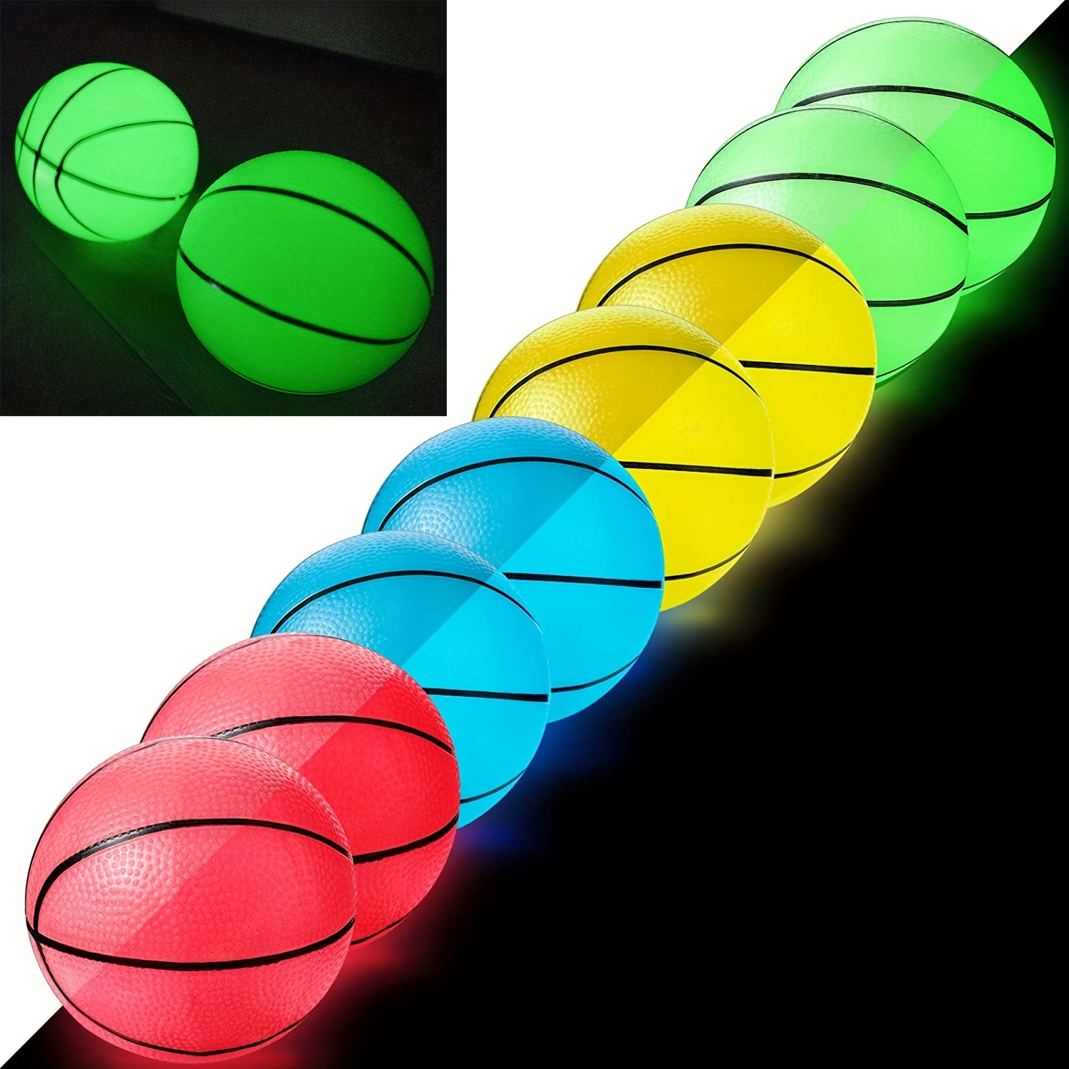 Glow in the Dark Taille 7 Basketball Cadeau - Temu Belgium