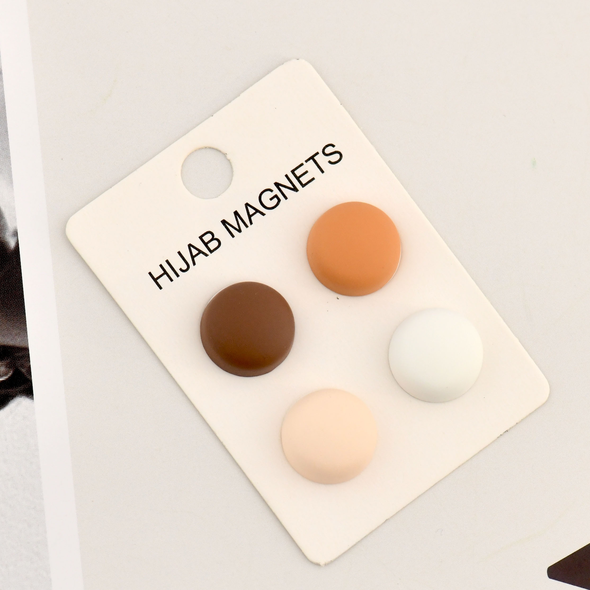  4 Pcs Hijab Magnetic Pins,Hijab Magnetic Big Button