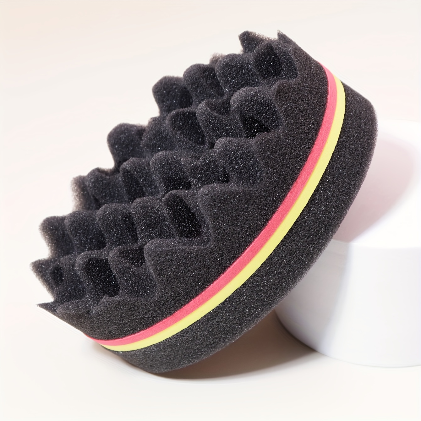 New Oval Double-Side Magic twist hair brush sponge,Sponge Brush for  Natural,afro coil wave dread sponge brushes - AliExpress