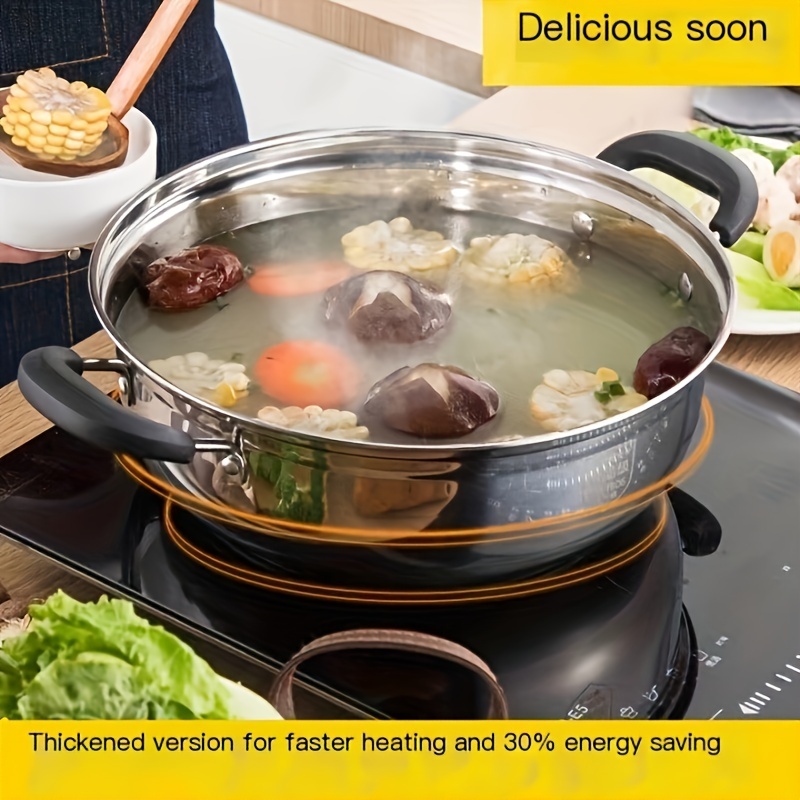 Food Supplement Pot, Frying And Cooking Integrated Small Pot, Household  Soup Pot, Cooking Noodle Pot - Temu