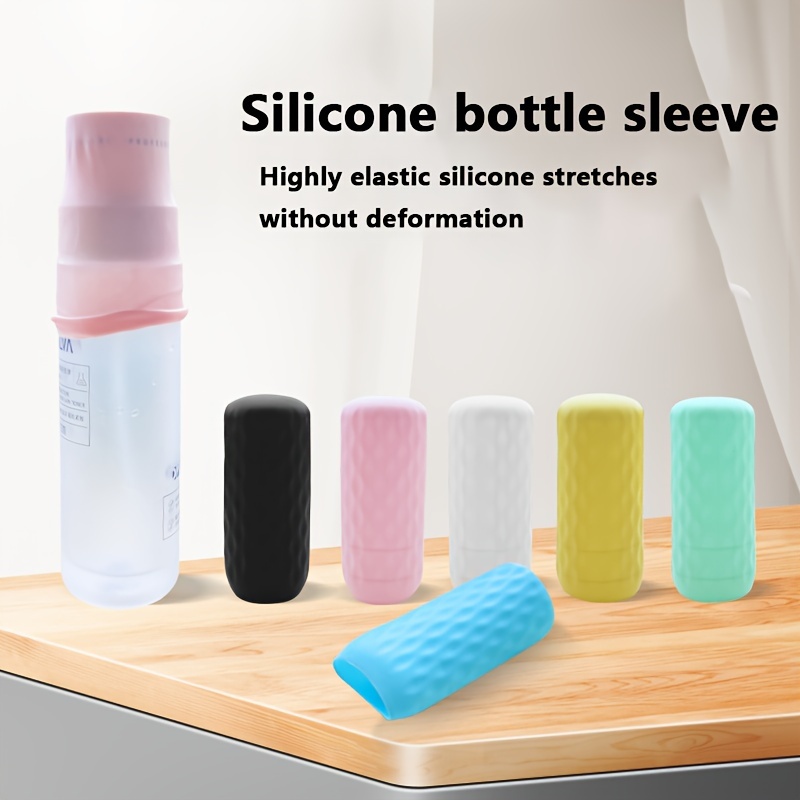 Botellas de viaje de silicona portátiles de 30fl oz contenedor