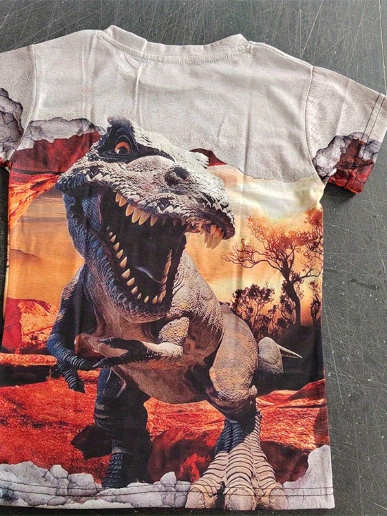 Roupa estampa hot sale dinossauro