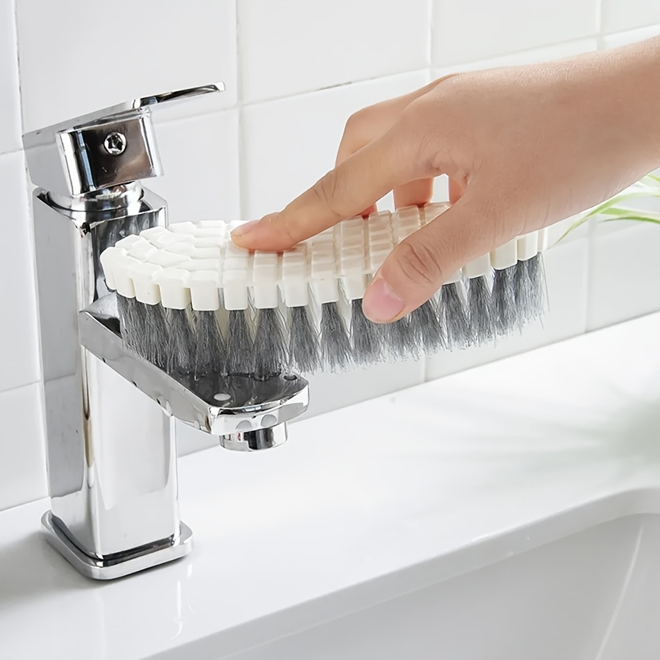 Bendable Cleaning Brush Washbasin Tile Floor Brush Bathroom - Temu