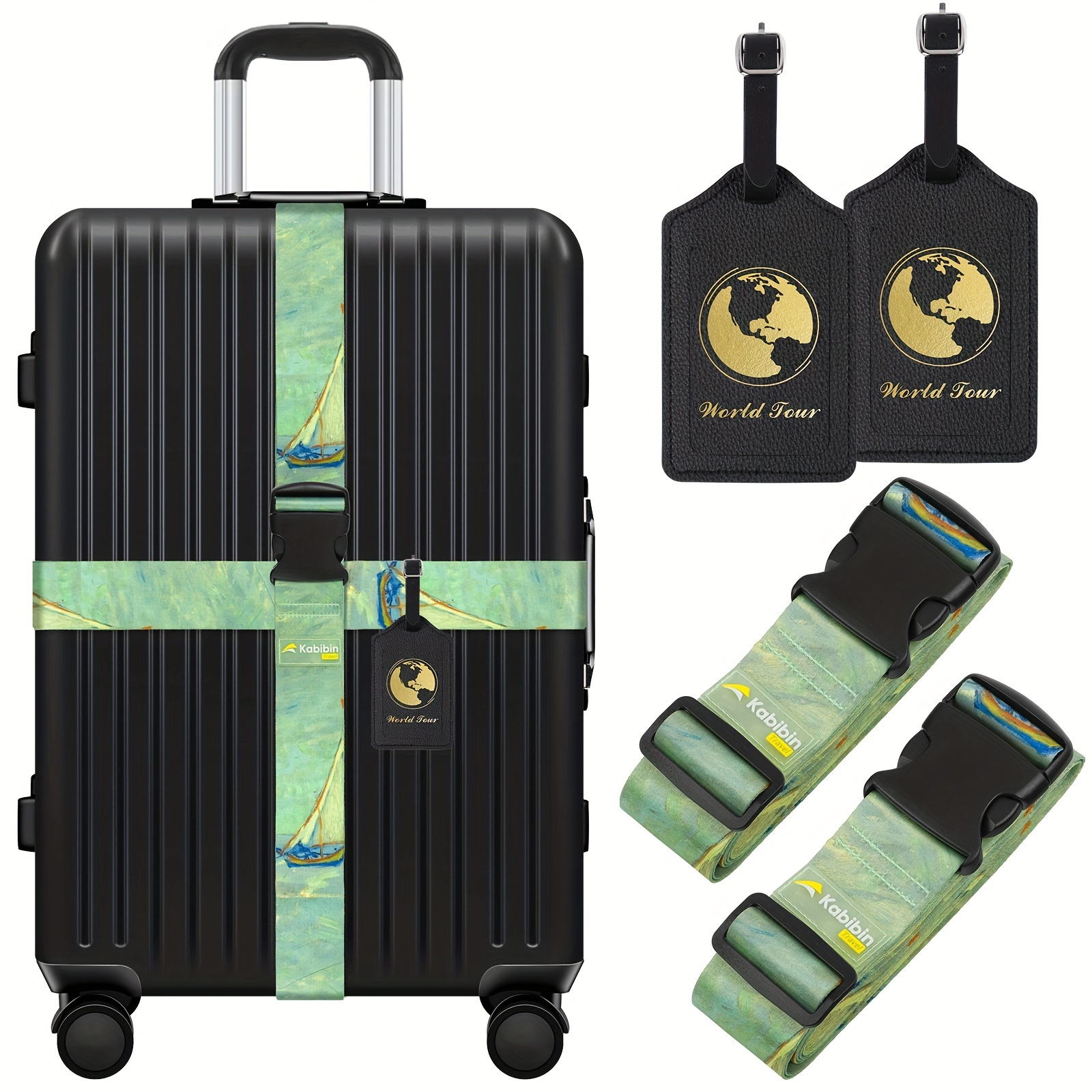 World Traveler Luggage Straps