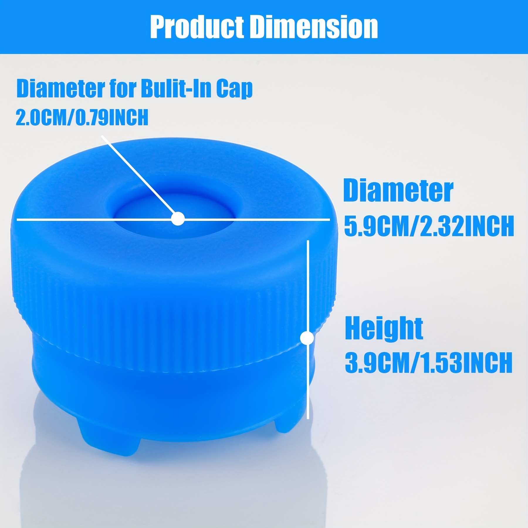 Water Dispenser Bucket Cover Seal Cover, Reusable Spill Proof Splash Proof Water  Bottle Cover, Suitable For 3 Gallon 5 Gallon Bucket, With Bucket Lifter  Handle - Temu