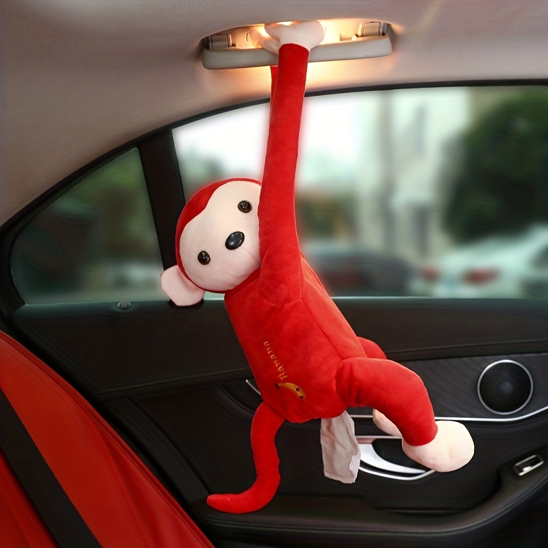 Creative Car Tissue Box Hanging Cartoon Cute Car Interior - Temu