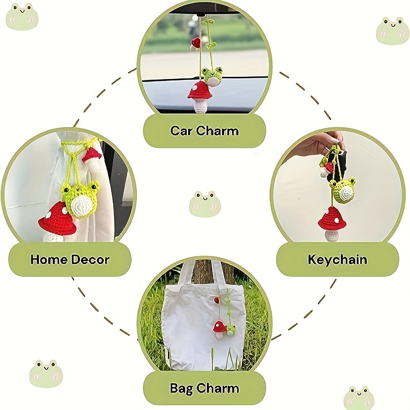 frog car accessories for rearview mirror for gift