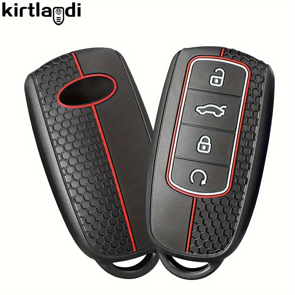 Silicone Car Key Case Holder Remote Key Cover Shell Chery - Temu
