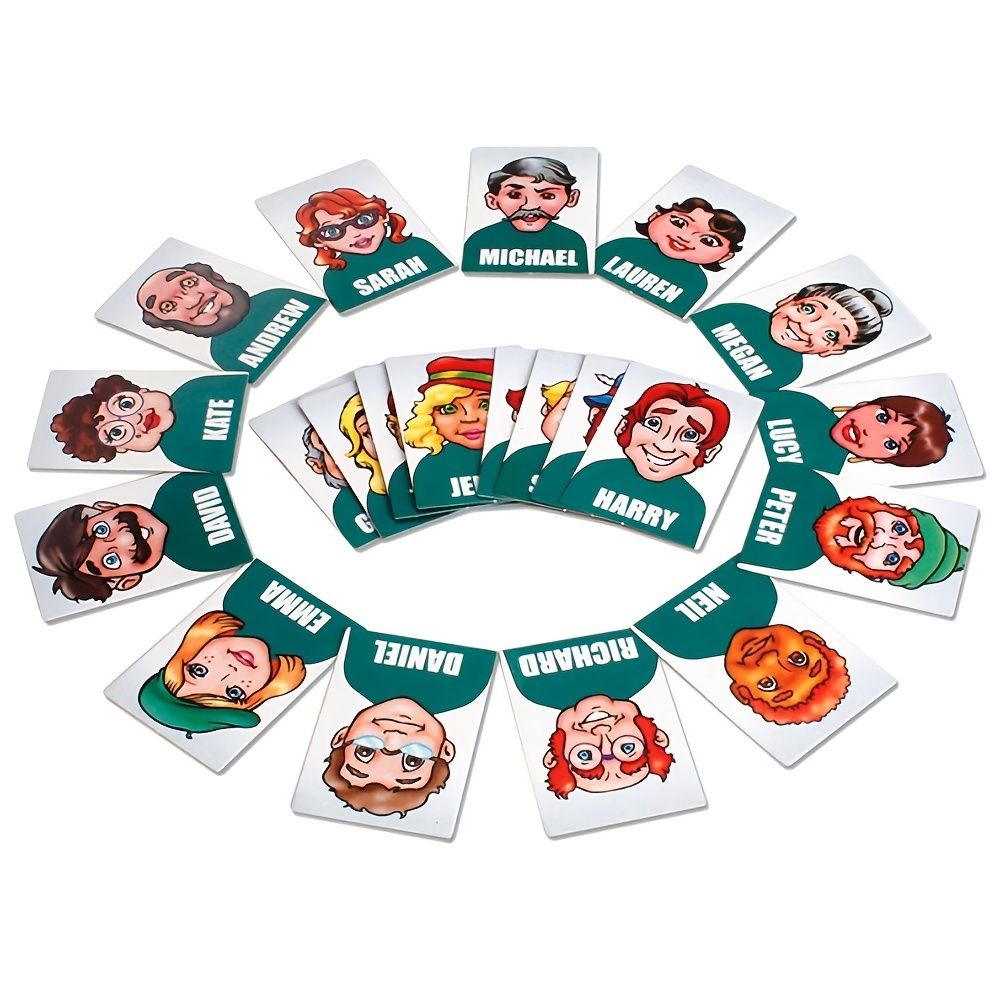 Guess Who I Am Board Game Guess The Character Guess The Animal Toy Party  Guess The Game Props - Toys & Games - Temu