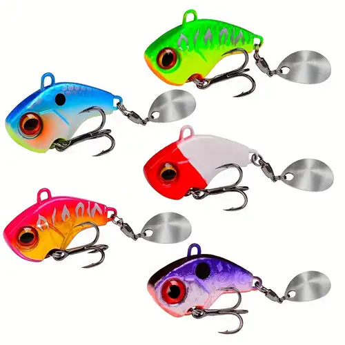 Topwater Lure Bait Spoon Metal Double Curved Micro Object - Temu