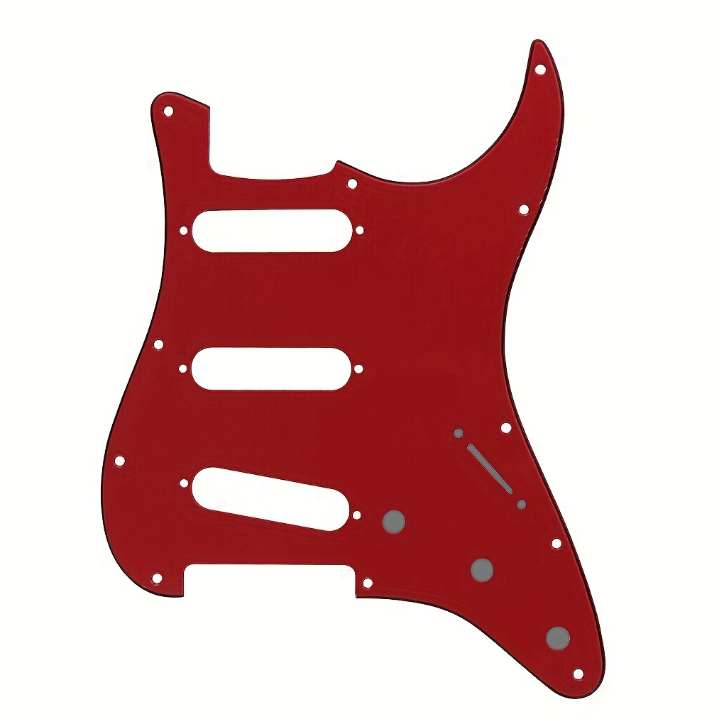 3 layer Pvc Sss Guitar Pickguard Scratch Resistant - Temu