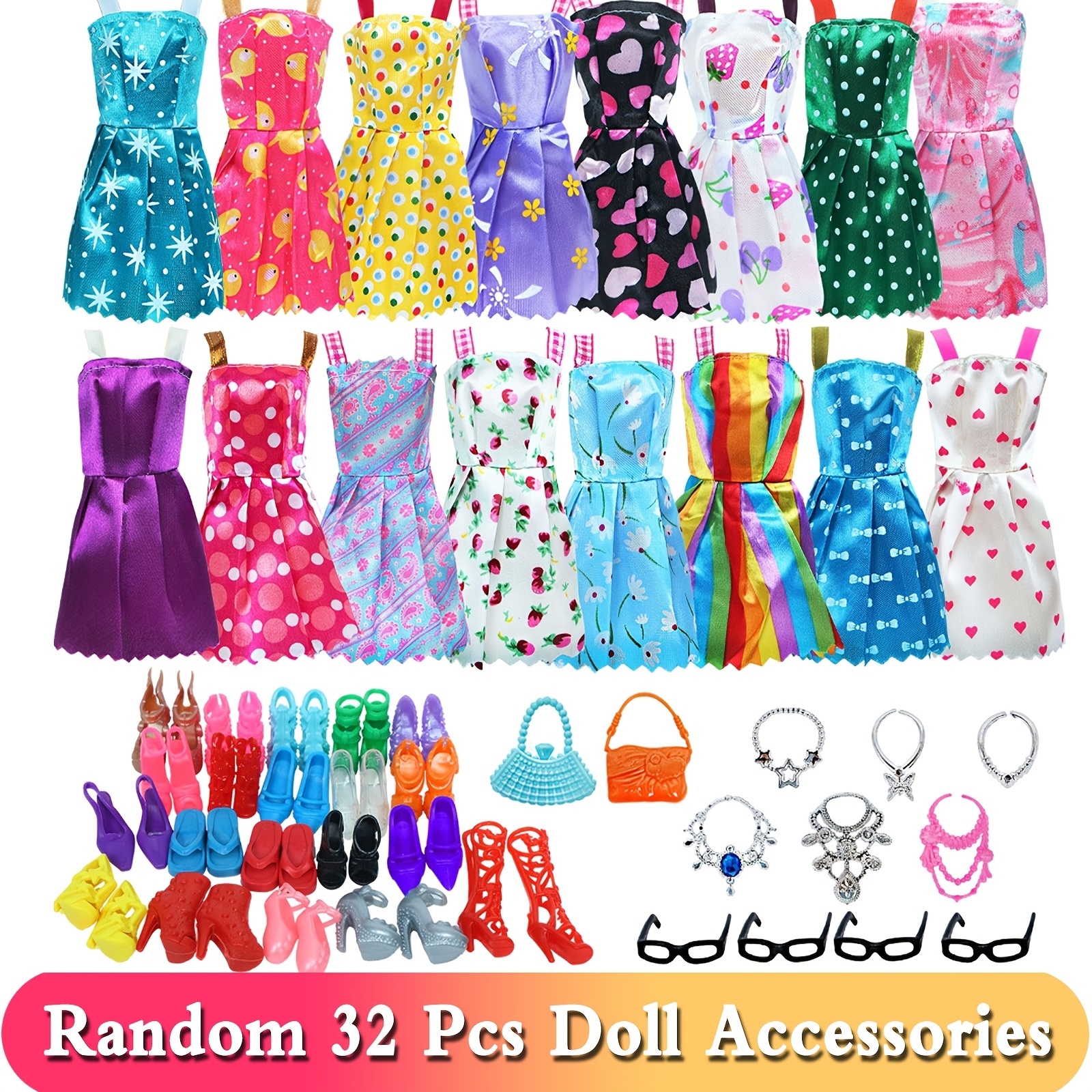 11.5inch Doll Clothes Accessories Kit