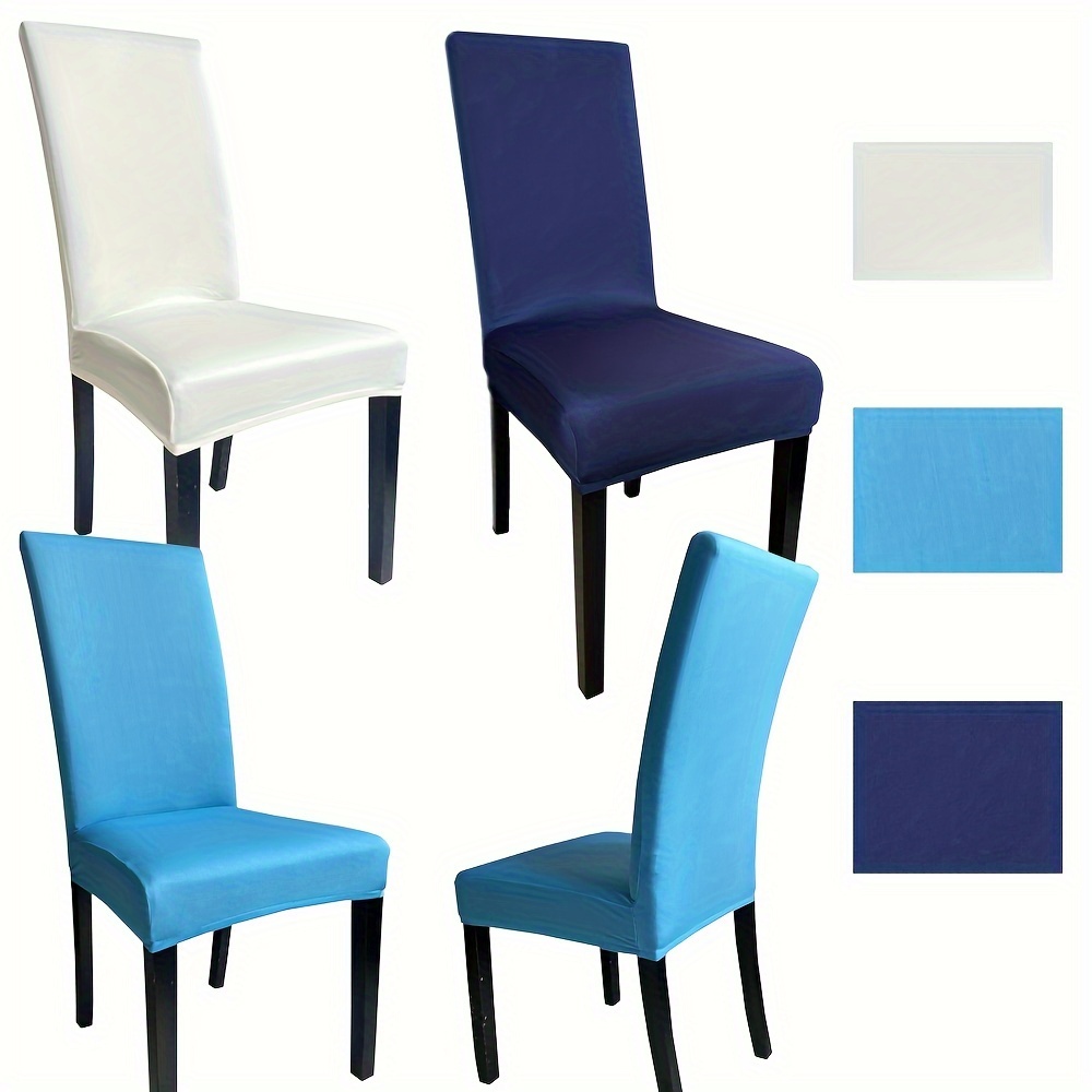Washable Spandex Chair Slipcover Elastic Chair Cover Kitchen - Temu