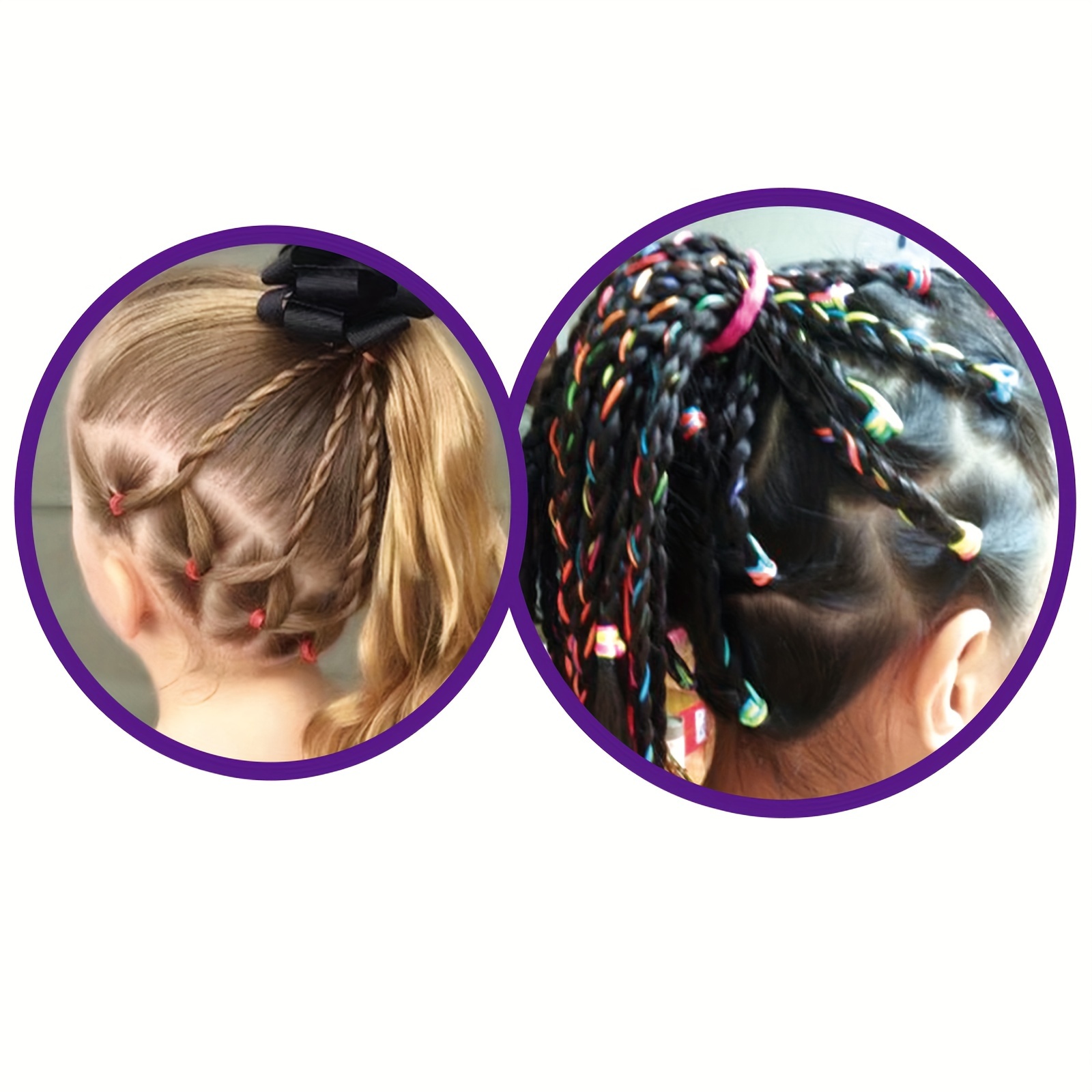 Geyiie 24Pcs Kids Salon Play Set with Hair Braider Rope Braiding