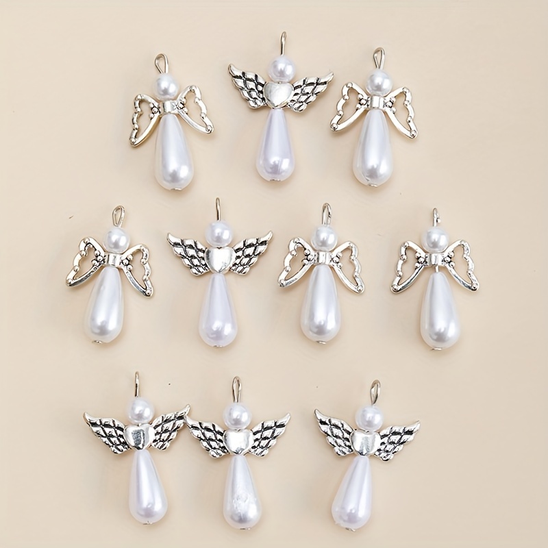 Guardian Angel Wings Charm Jewelry Making Fit Charm Bracelet - Temu