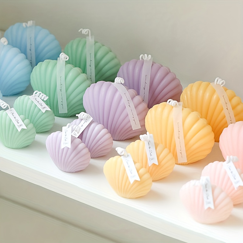 Small Shell Aromatherapy Candle DIY Wedding Handheld Gift