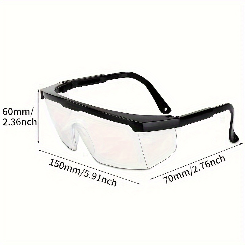 2pcs Gafas Trabajo Seguridad Anti splash Protección Ocular - Temu