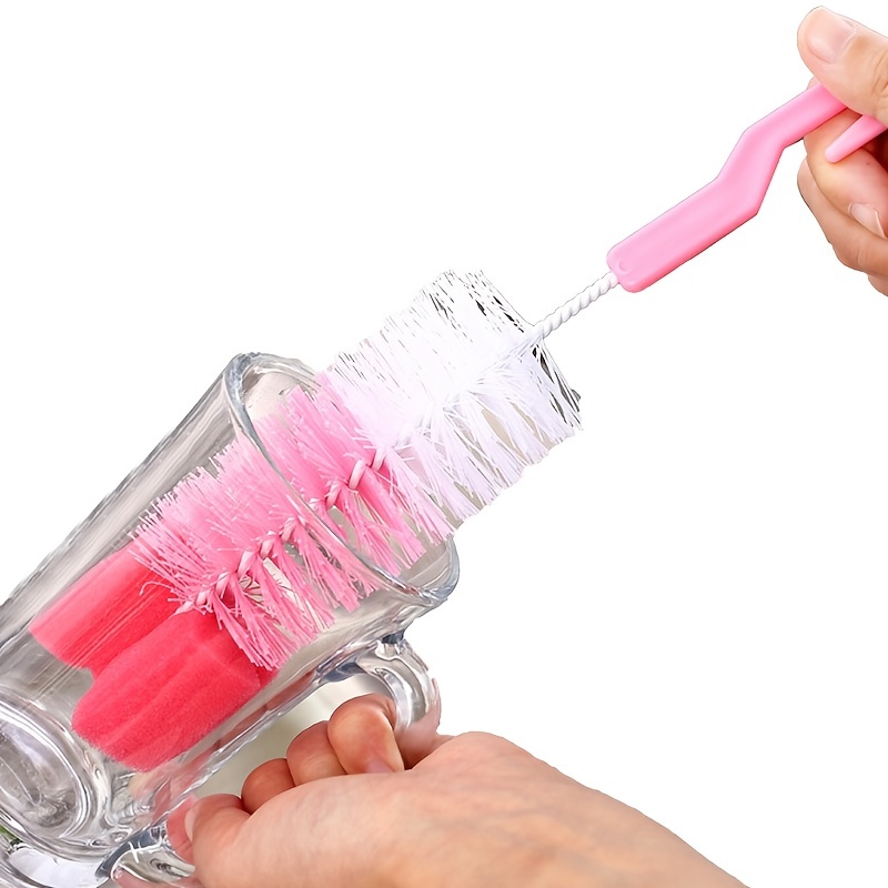 Bottle Cleaner Fine Lint Brushes Bottle Brushes For Cleaning Baby Long Water  Bottle And Straw Cleaning