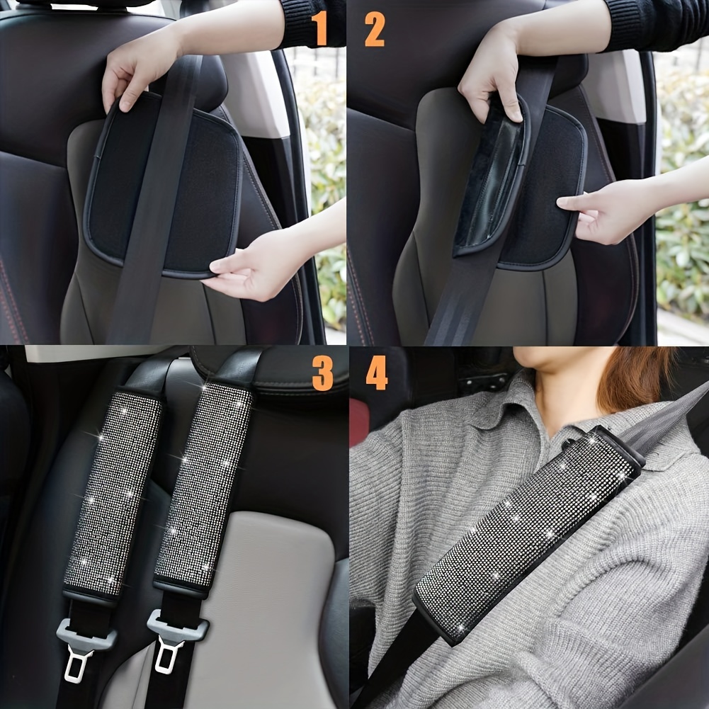 Accesorios Para Autos Carro Coche Mujer Protectores Para Cinturon De  Seguridad