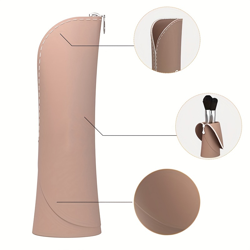 Silicone Makeup Brush Holder Professional Stand Magic - Temu