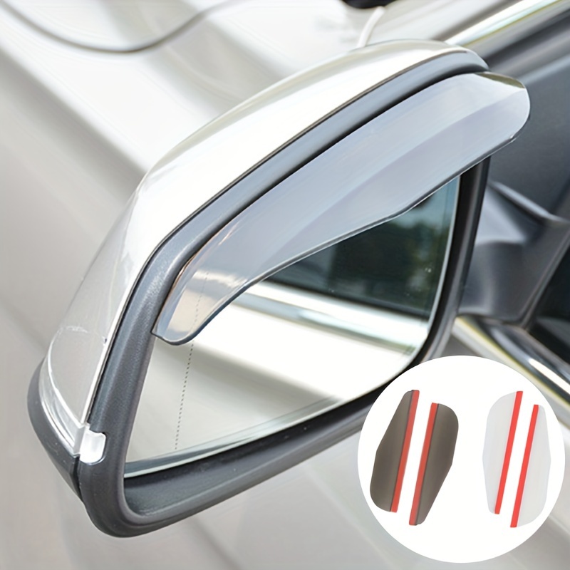 1 Paar Auto-Rückspiegel-Regenschutz, Auto-Regenschutz-Dekoration