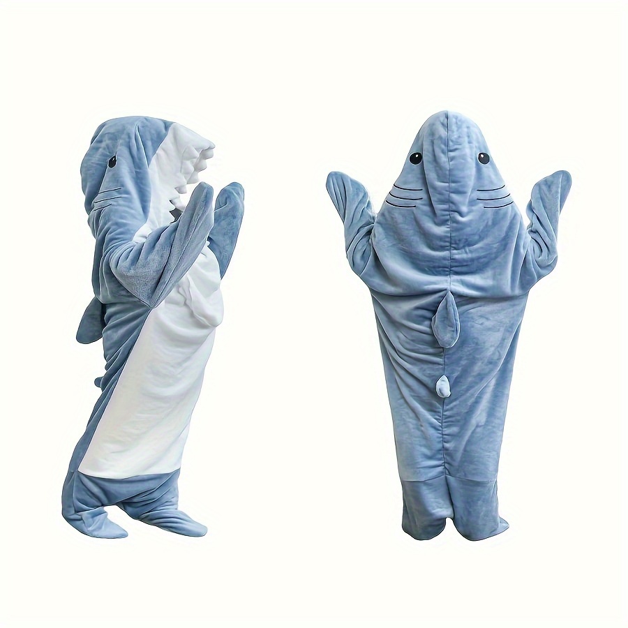 Baby Shark Onesie Pajamas Kids Plush Sleepwear