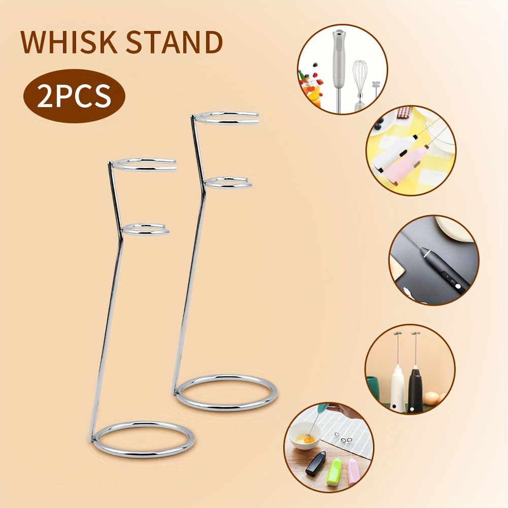 Stable Electric Frother Stand Stainless Steel Mixer Storage Holder for  Kitchen