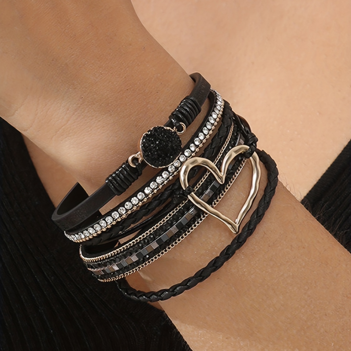 Leather bracelet for women
