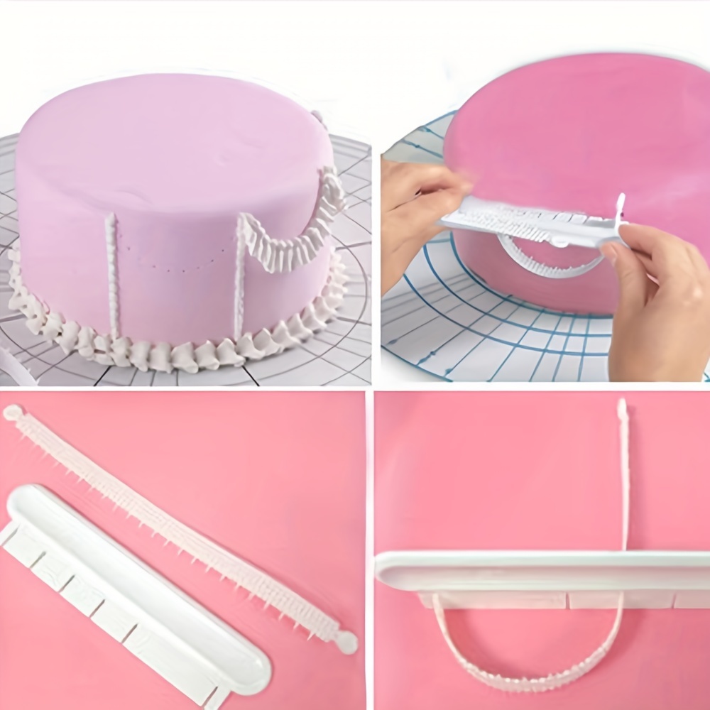 1 Pc Fondant Gâteau Arc Règle Décoration Échelle Graduée Gâteau Cuisson  Mesure Pâtisserie Art Outils Swag Marqueur Divisant Ensemble Guirlande  Sugarcr