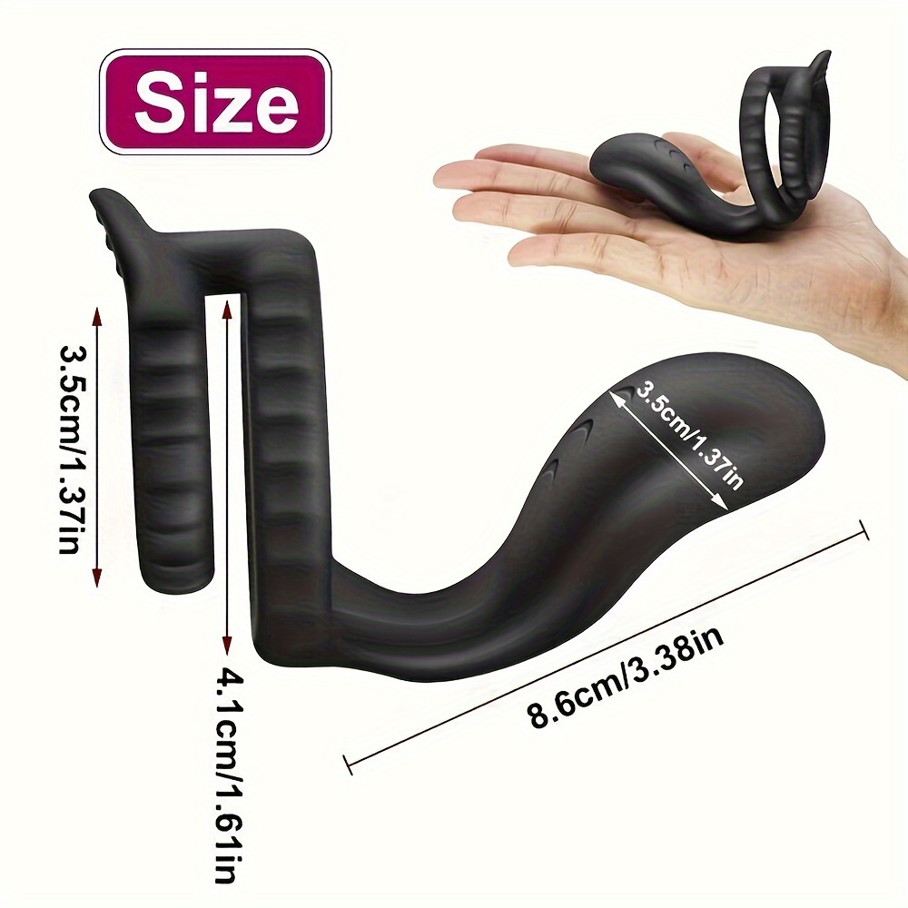 Vibrating Cock Ring Sex Toys For Men Silicone Penis Ring - Temu