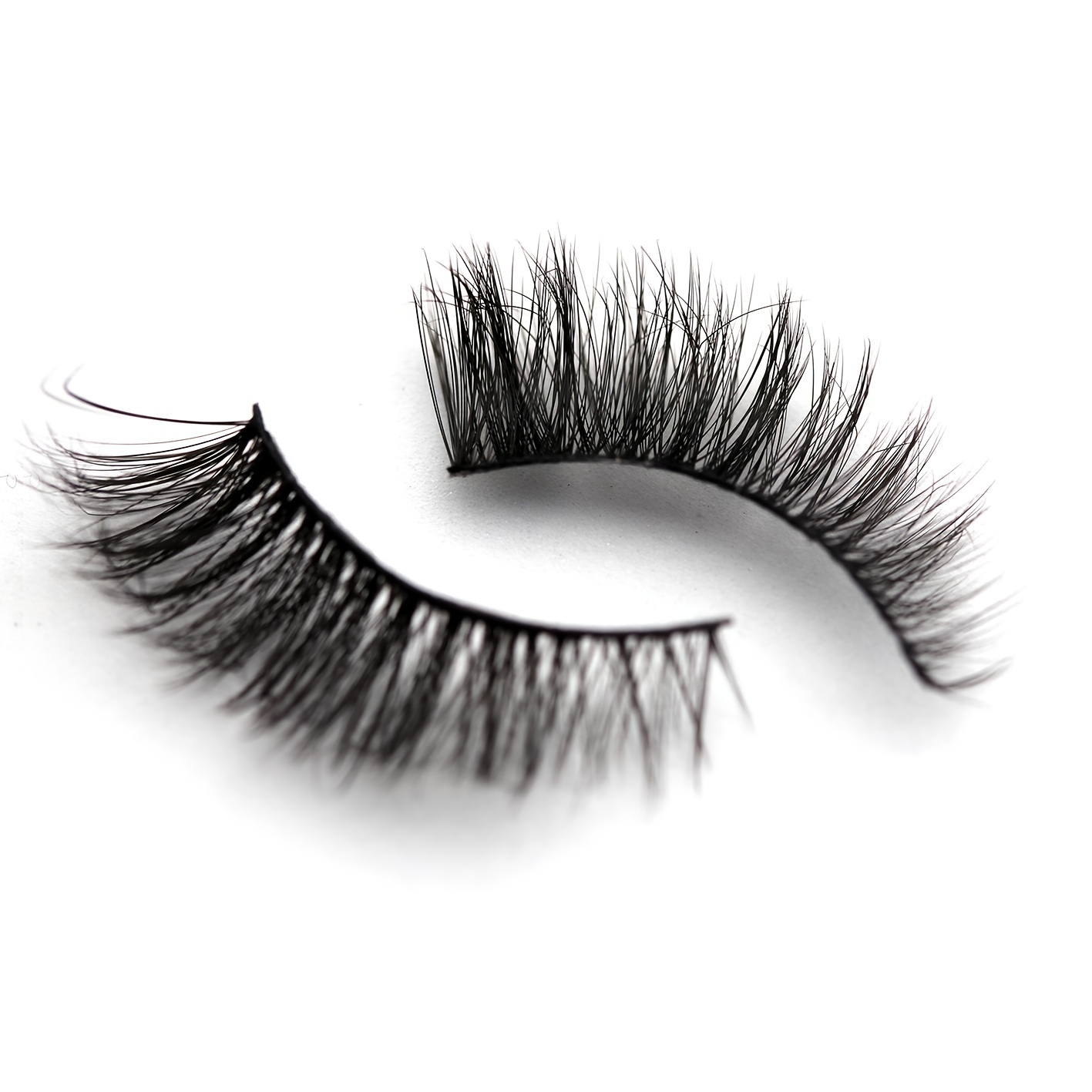 Cat Eye Lashes 3D Faux Mink Eyelashes Fluffy False Lashes Extension