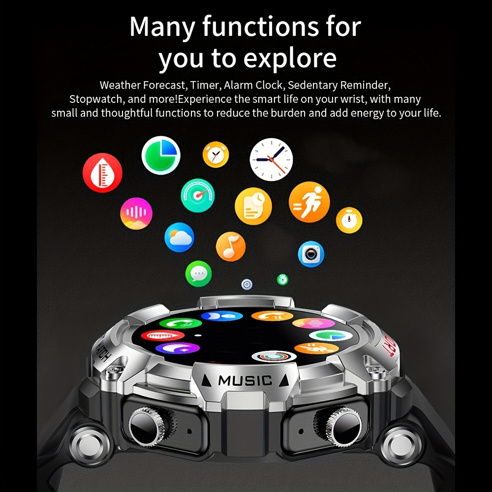 1 Local Mp3 Player Earphone Smartwatch Amoled Screen Temu United