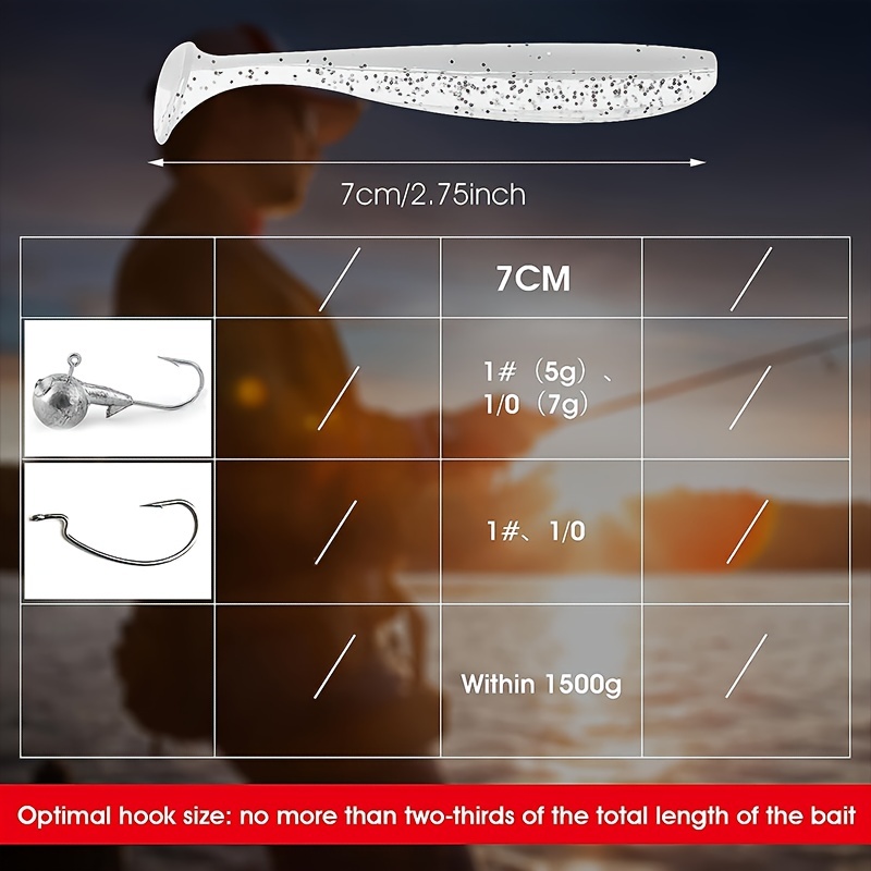 Soft Lures Fishing Swimbaits Paddle Plastic Tail Bait Trout - Temu