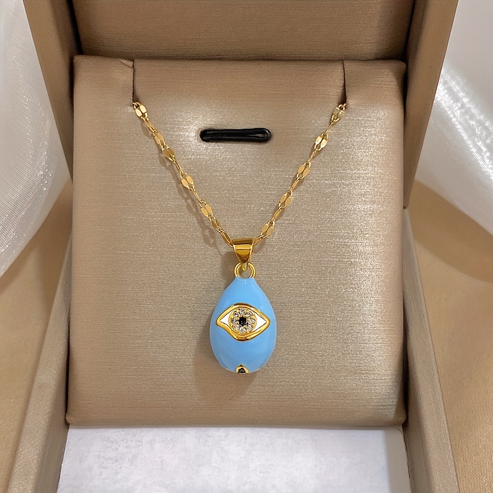 1pc Devil Eyes Design Necklace