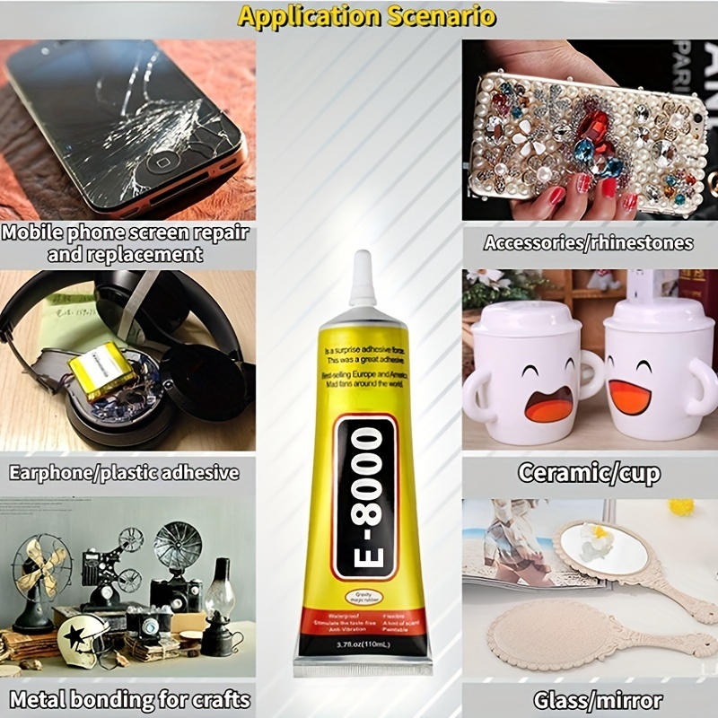 Supply E8000 Multi-functional Glue Mobile Phone Repair Mobile Phone Case  DIY Leather Clothes Earphone Glue