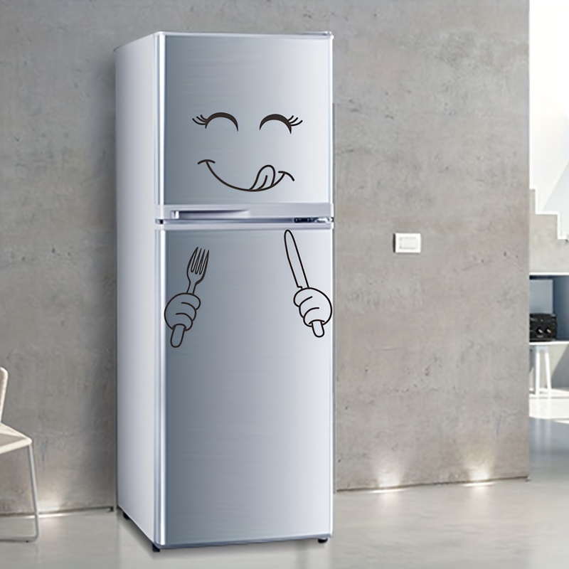 Kühlschrank Netter Aufkleber Kühlschrank Happy Delicious Küche