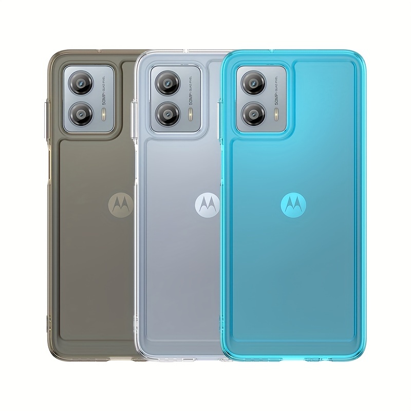 For Motorola Moto G23 Case Luxury Silicone Clear Shockproof Shell