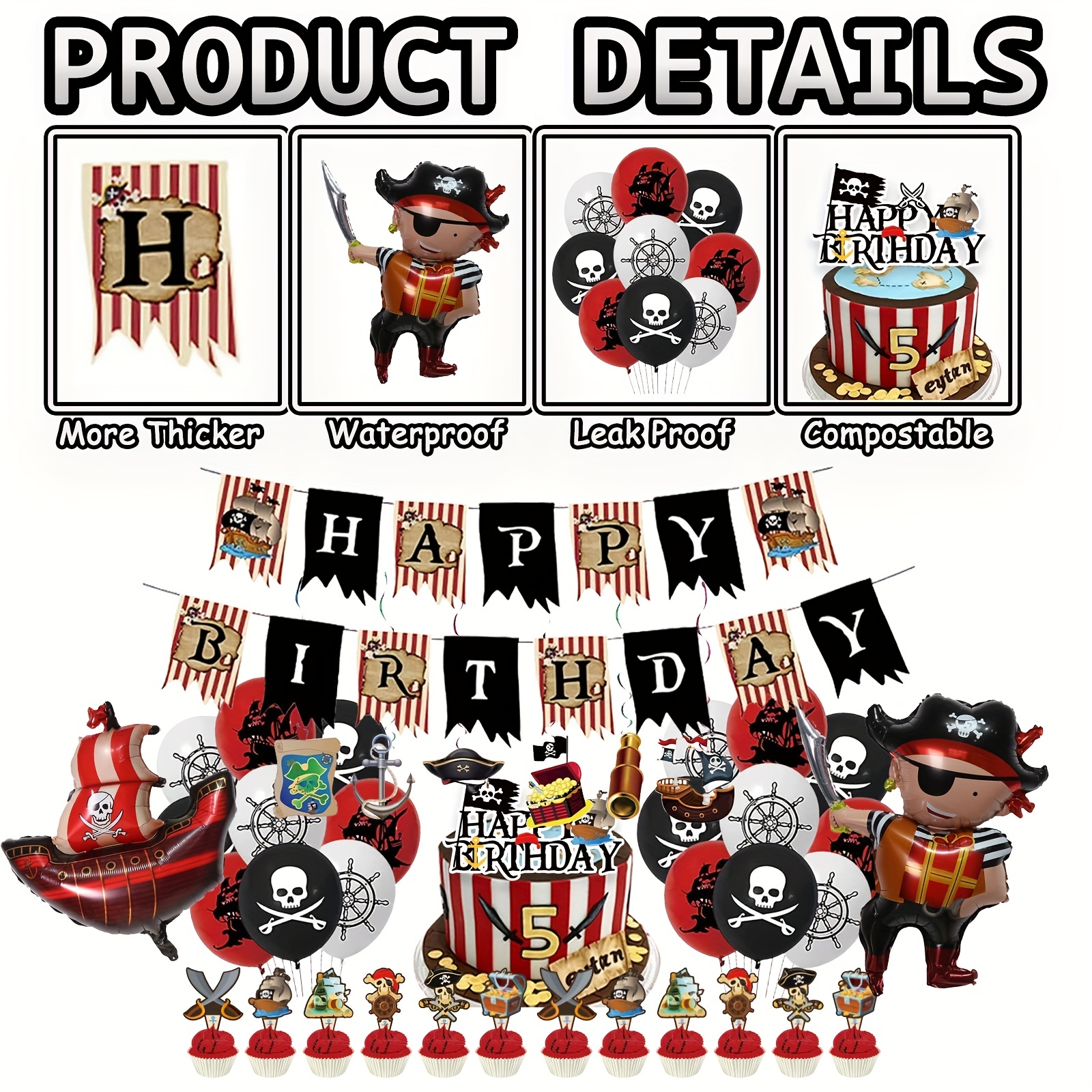 Birthday Party Decorations Party Decorations Kit - Temu Canada