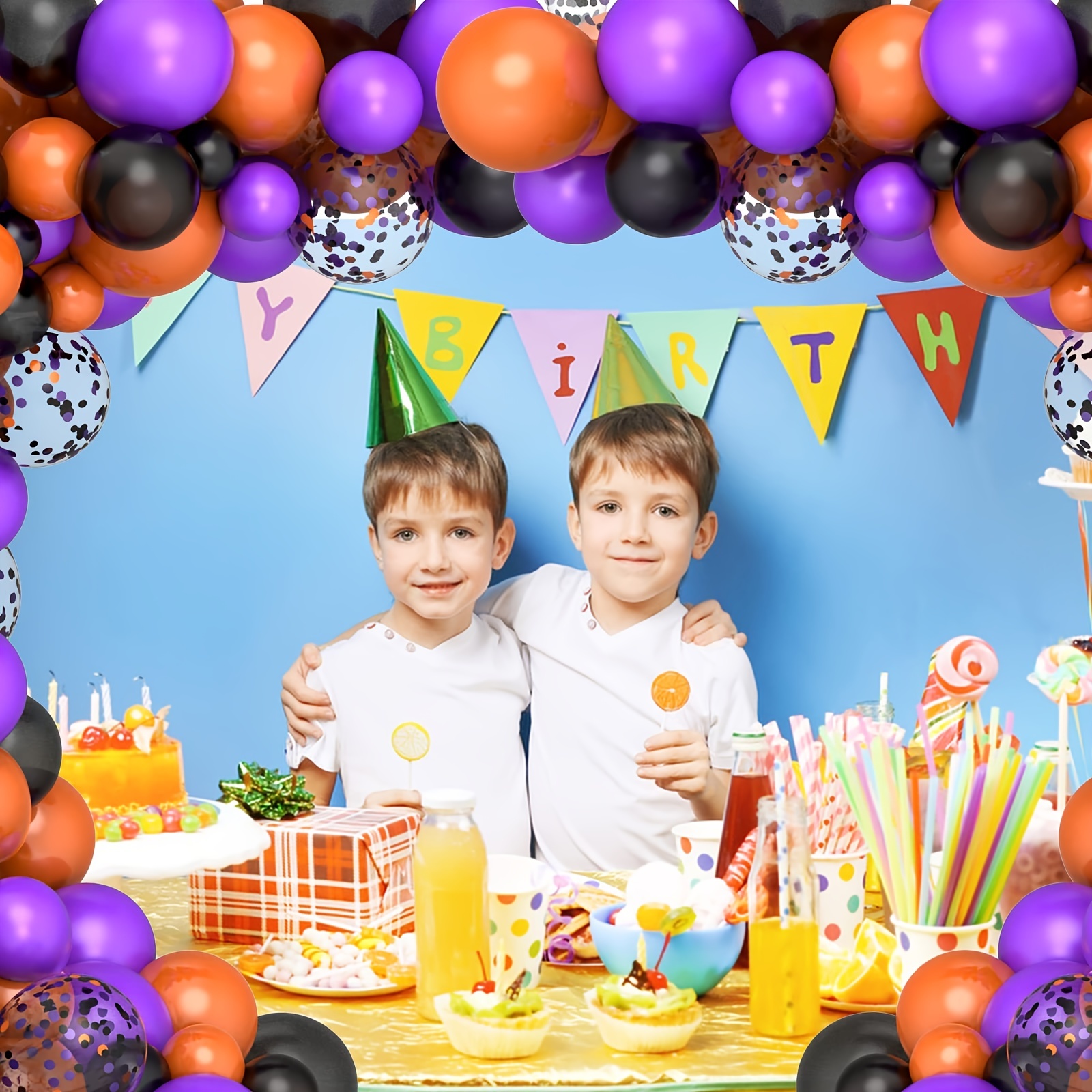 120pz Decorazioni Compleanno Videogiochi Bambino Kit Palloncini