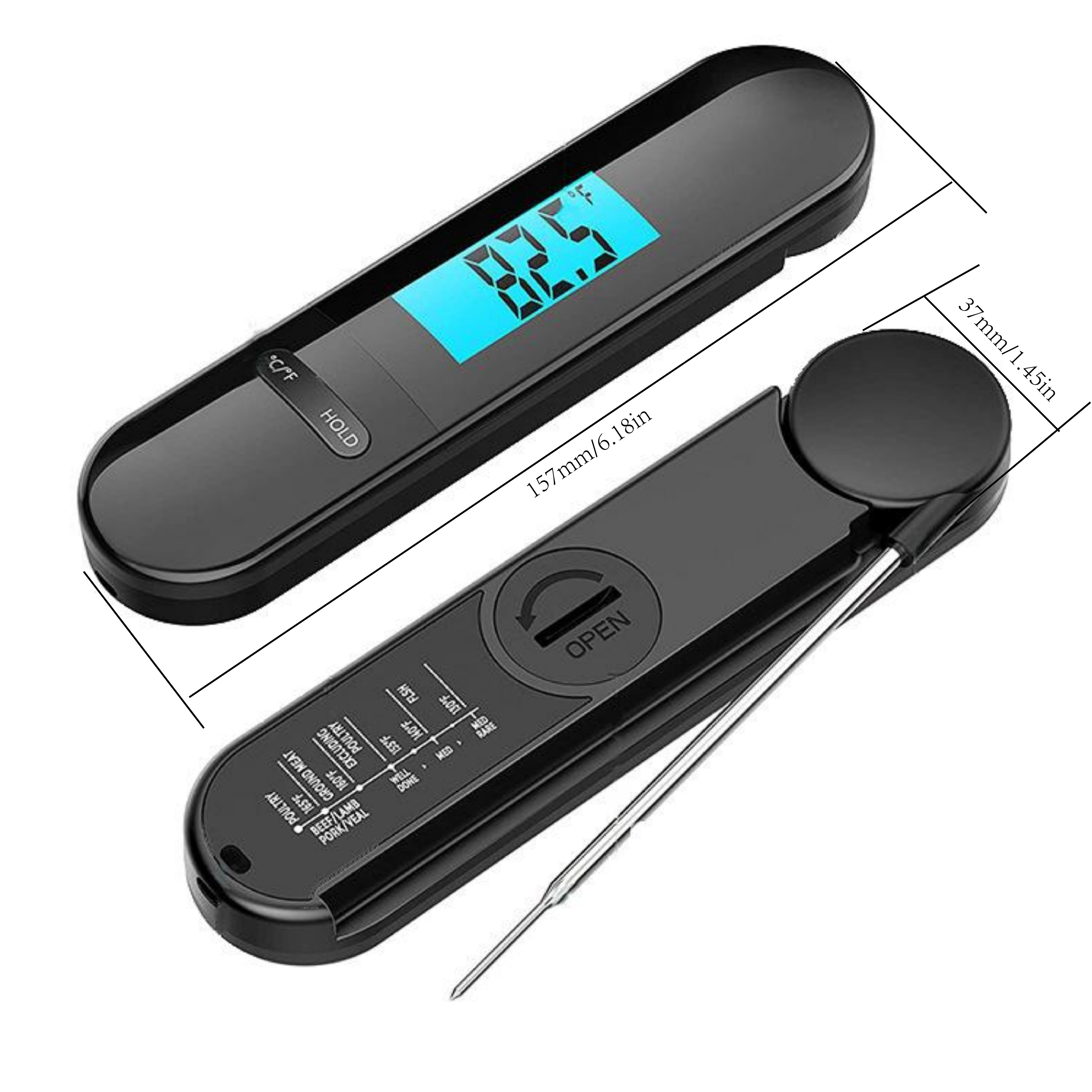 Up To 62% Off on Meat Thermometer Probe Digita