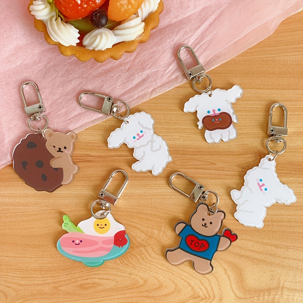 Japanese Amulet Teddy Bear Key Chain